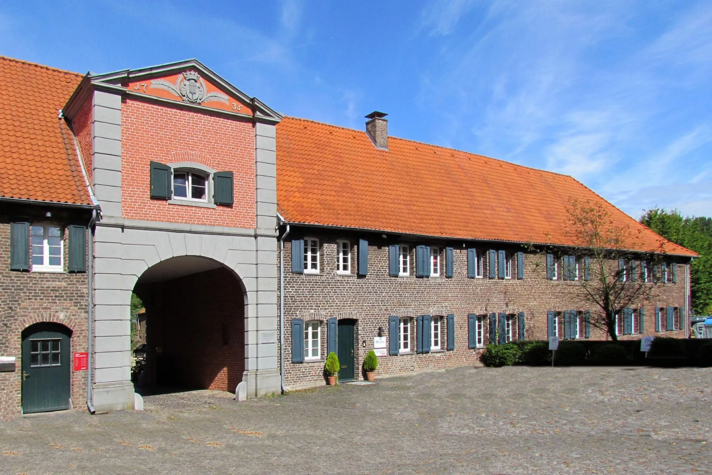 Torhaus von Haus Meer in Meerbusch-Büderich